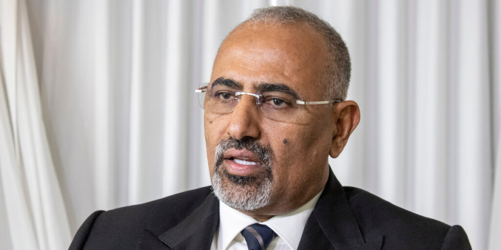 Aidarous al Zubaidi, leader separatista dello Yemen, rifiuta colloqui di pace in Arabia Saudita