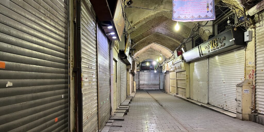 Blocco di internet in Iran durante le massicce proteste contro il regime