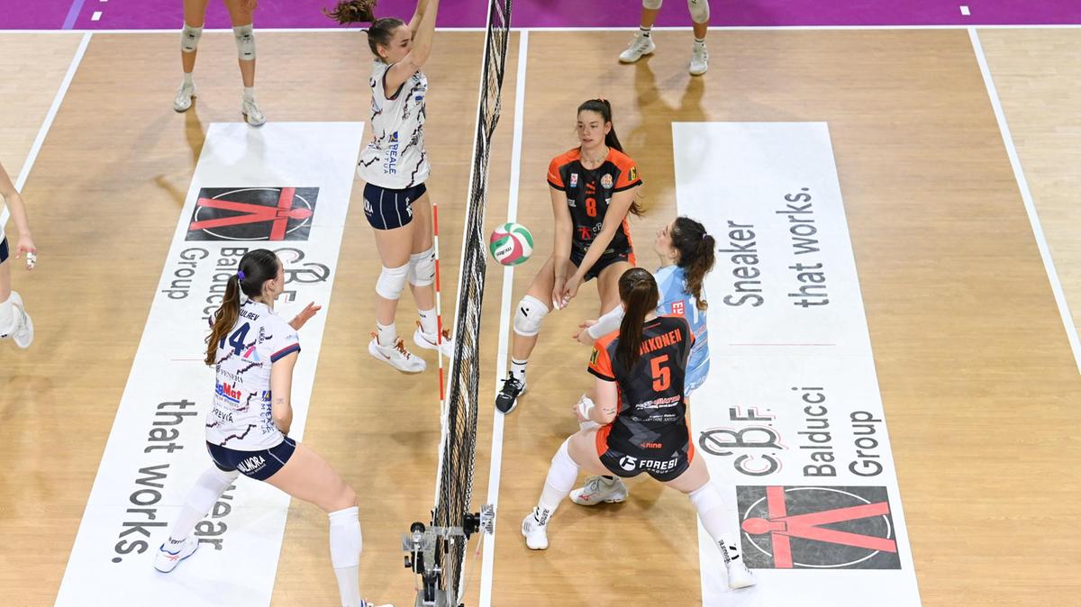 Cbf Balducci lotta ma cede a Reale Mutua Chieri, 1-3 nel match di campionato