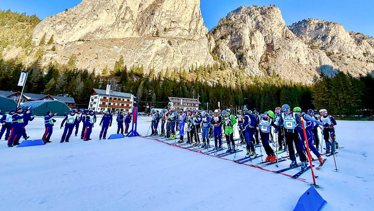 Duecento carabinieri in addestramento per emergenze artiche a Selva di Val Gardena