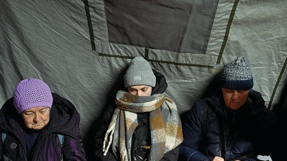 Gli ucraini affrontano il freddo più intenso degli ultimi 10 anni a Kiev