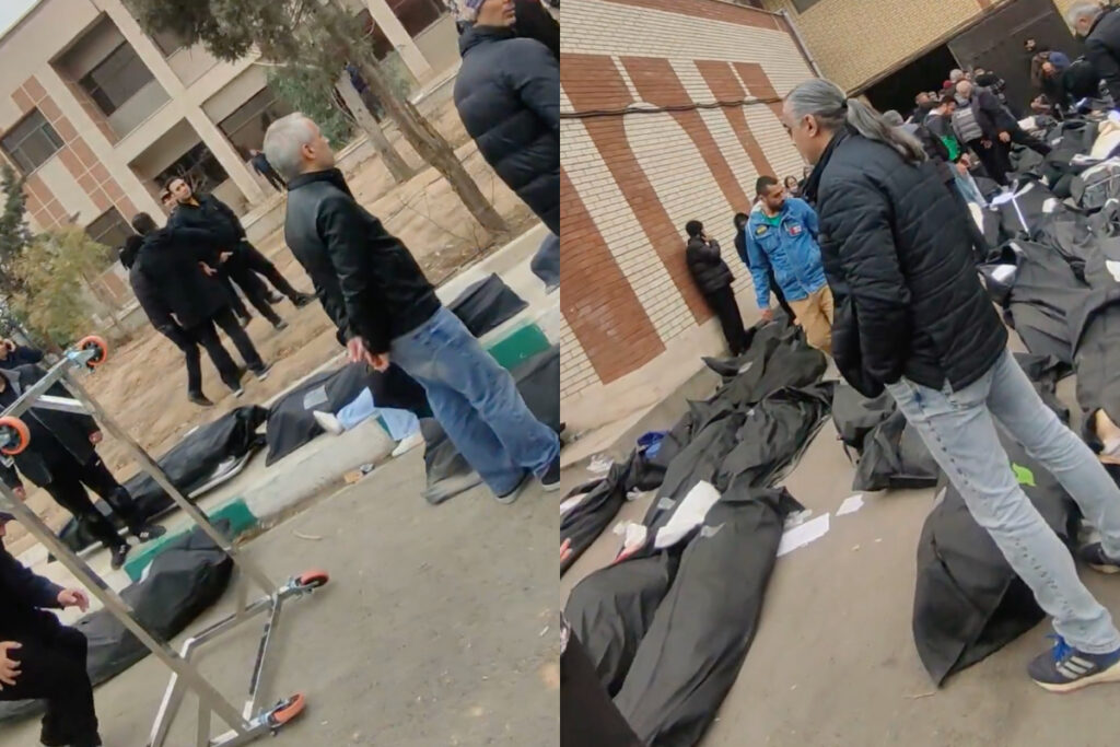 I video dall'obitorio di Kahrizak rivelano l'ampio bilancio delle proteste a Teheran