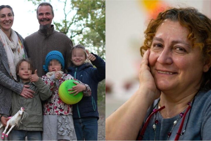 La maestra Lidia Camilla Vallarolo inizia a insegnare ai bambini del bosco di Palmoli