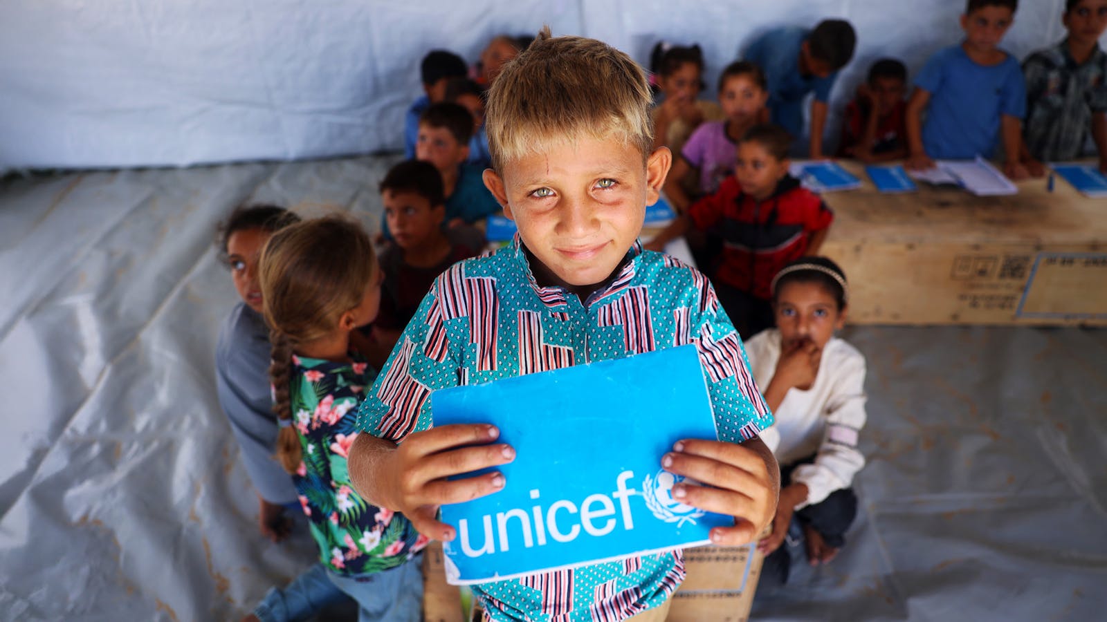L'UNICEF lancia il programma Back to Learning per 336.000 bambini a Gaza