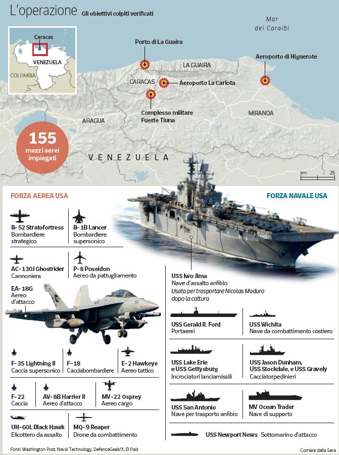 Maduro catturato: l'operazione Delta Force in Venezuela e il dopo blitz