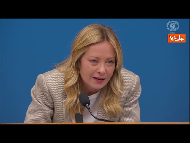 Meloni: è il momento per l'Europa di avviare un dialogo con la Russia sulla guerra