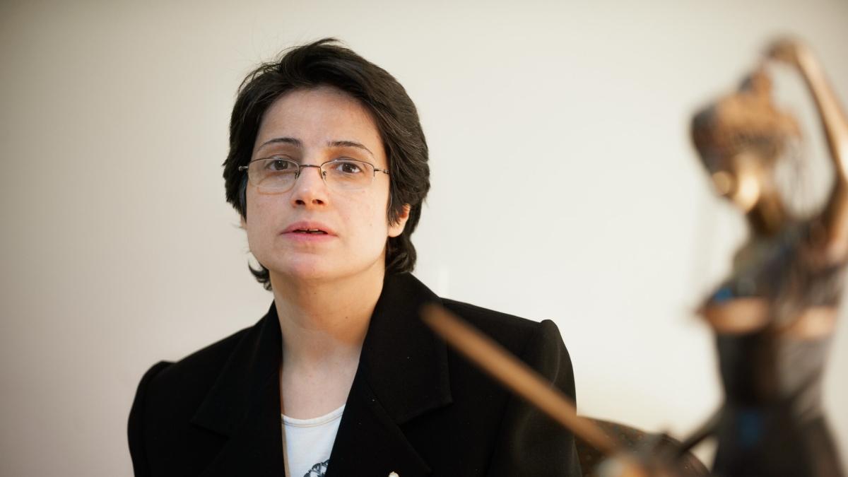 Nasrin Sotoudeh: «L'intervento umanitario è necessario, ci troviamo alla fine»