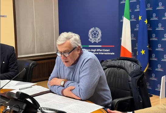 Tajani partecipa alla riunione G7 su Venezuela e Ucraina e chiede liberazione di prigionieri italiani
