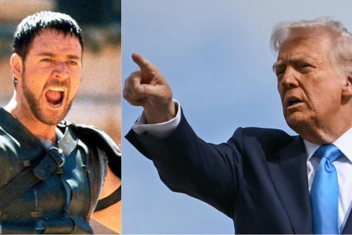 Trump si paragona al Gladiatore: una propaganda sui social che suscita imbarazzo ma è efficace