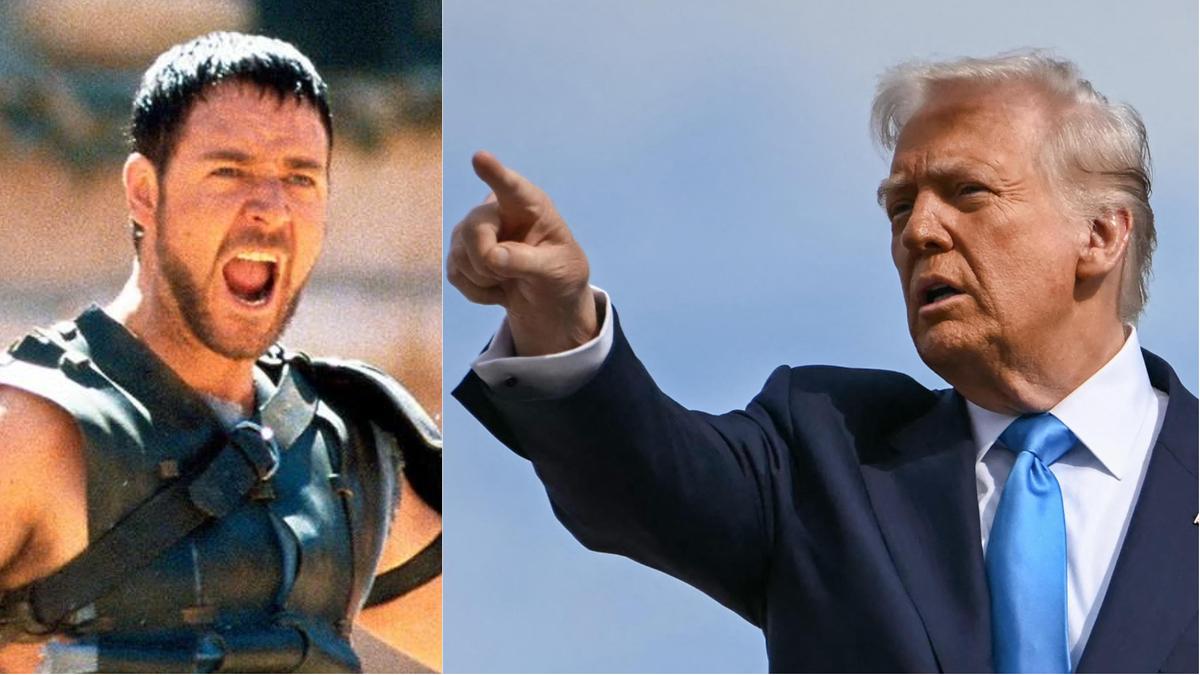Trump si paragona al Gladiatore: una propaganda sui social che suscita imbarazzo ma è efficace