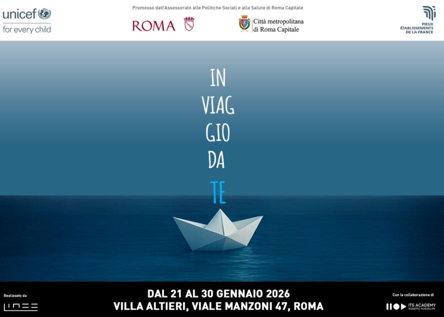 Unicef inaugura la mostra su minori e giovani migranti a Roma