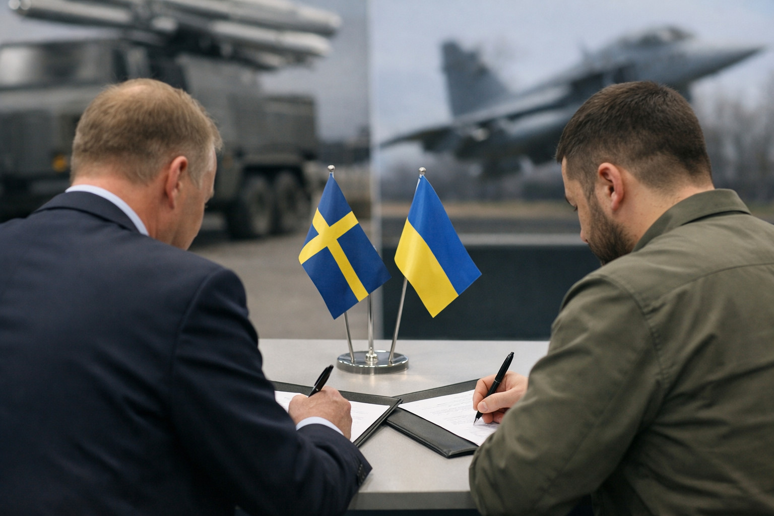 Saab e l'industria difesa ucraina siglano storico accordo di cooperazione tecnologica