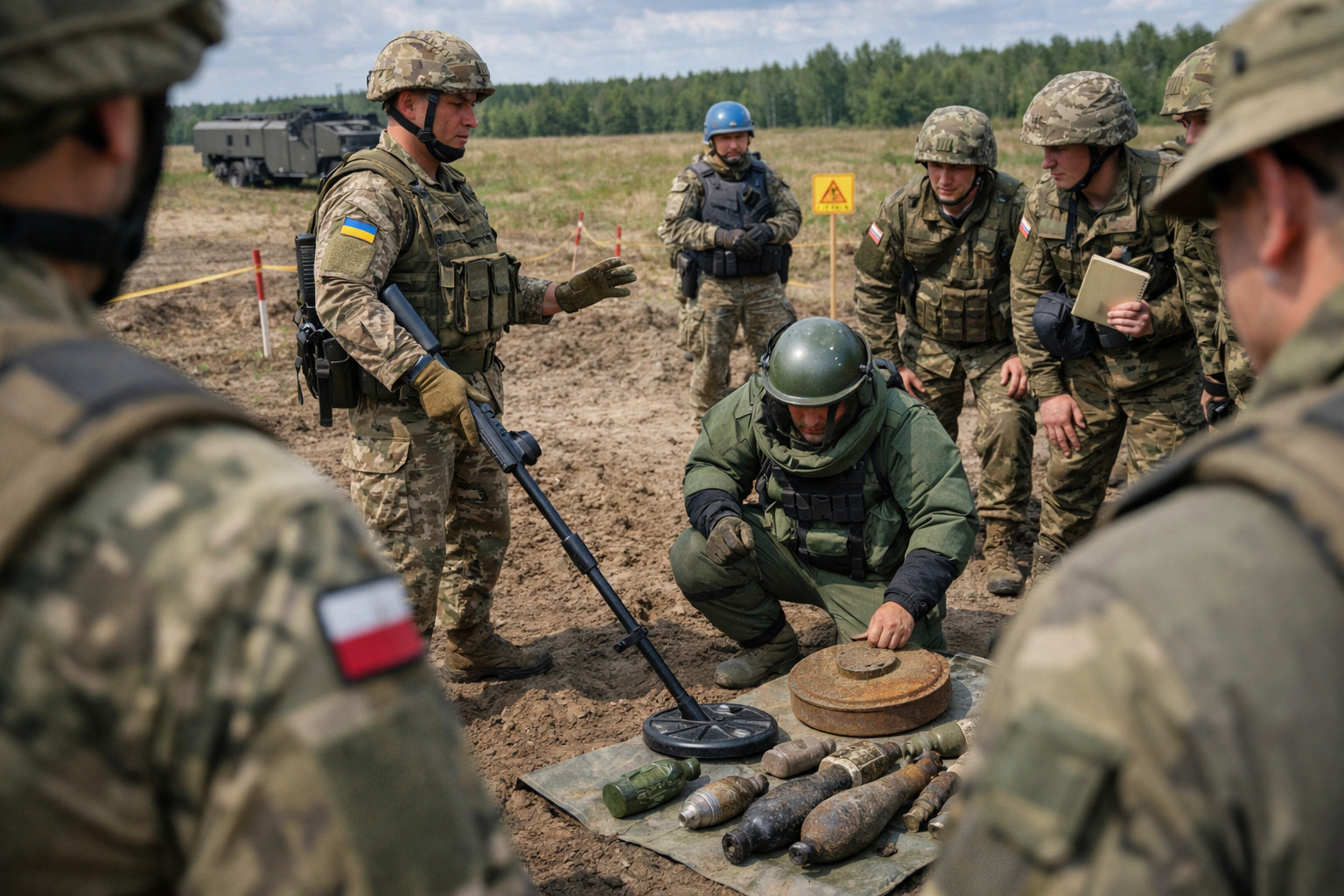 Sminamento bellico: l'Ucraina trasferisce know-how alla Polonia per rafforzare le difese europee