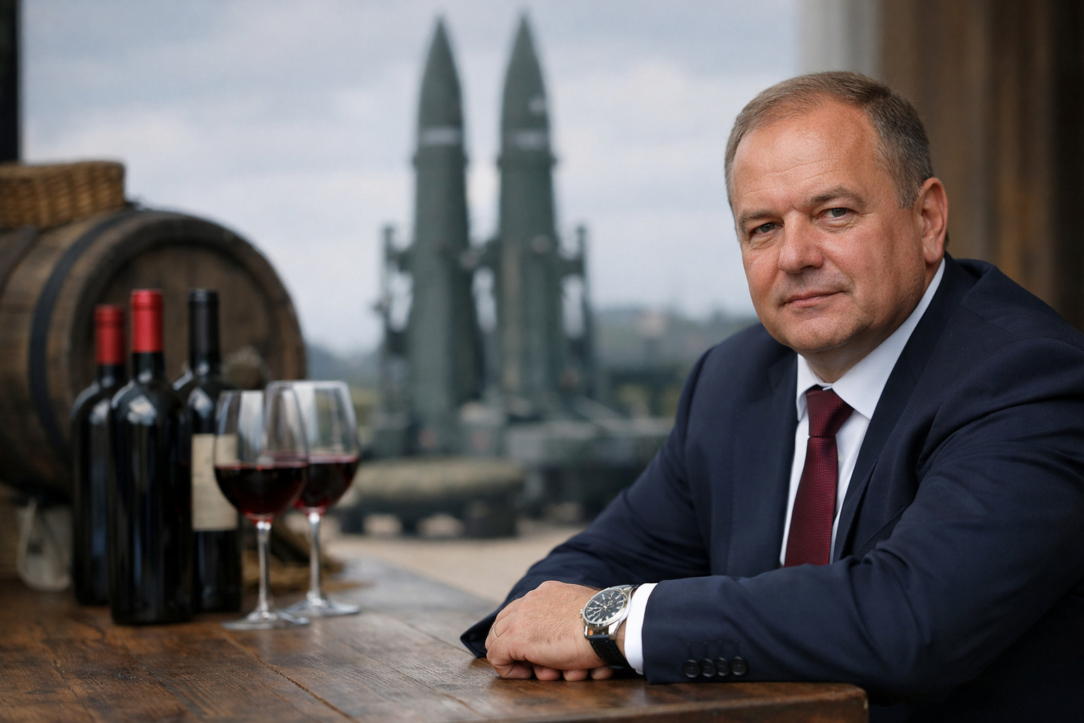 Il business del vino e dei missili: l'uomo vicino a Medvedev che elude le sanzioni