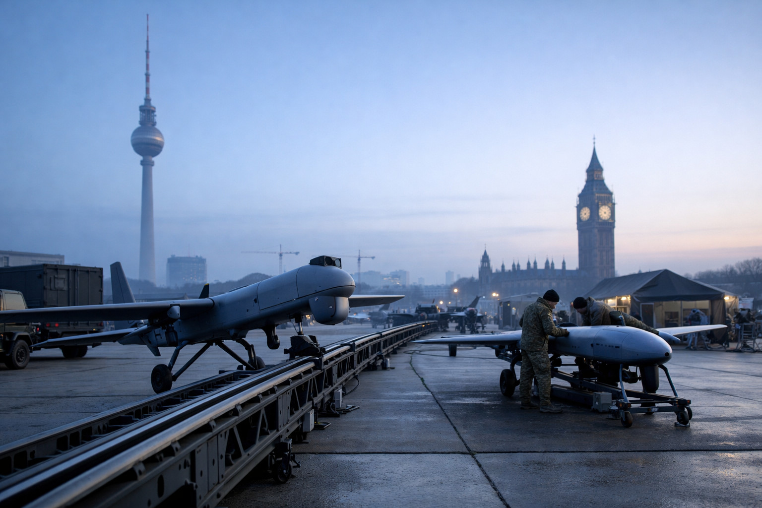 L'industria bellica ucraina colma il gap tecnologico di Berlino e Londra nella produzione di droni