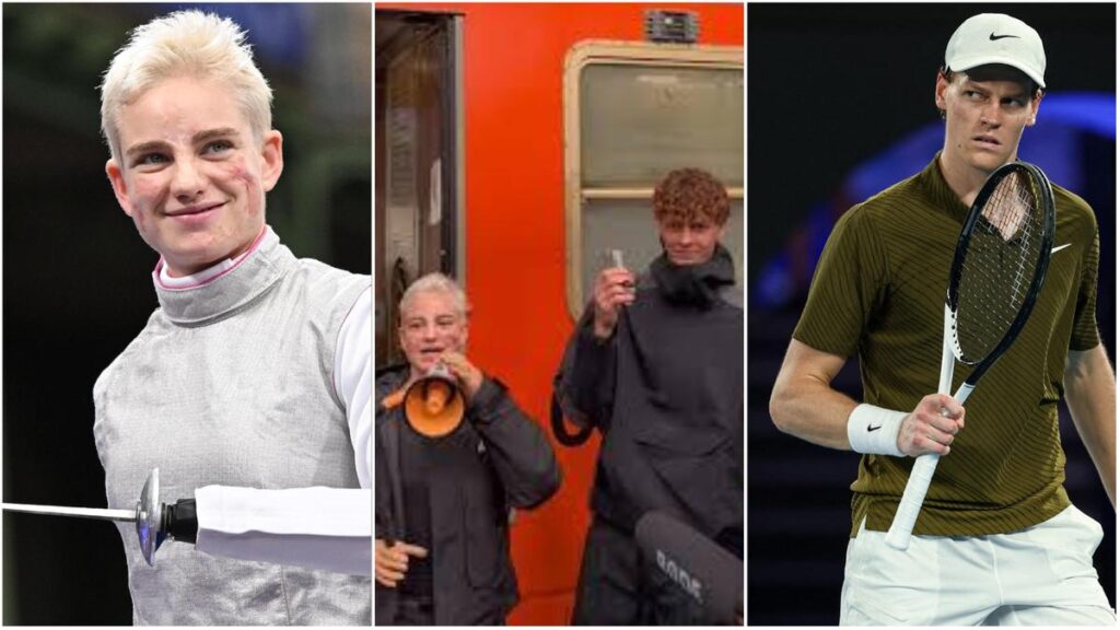 Bebe Vio e Jannik Sinner, controllori sul treno per le Olimpiadi di Milano Cortina