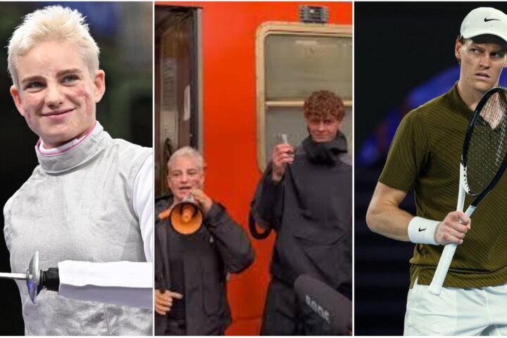 Bebe Vio e Jannik Sinner, controllori sul treno per le Olimpiadi di Milano Cortina