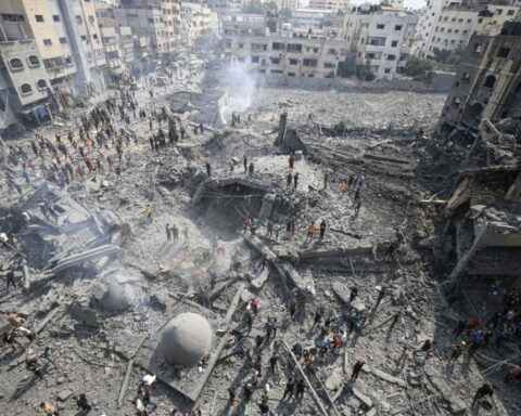 Bruno Archi in Arabia Saudita ed Emirati Arabi Uniti per discutere la ricostruzione di Gaza