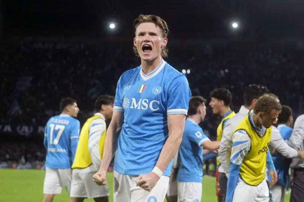 Il Napoli avvia trattative per il rinnovo di contratto con Scott McTominay