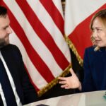 JD Vance incontra Giorgia Meloni a Milano per inaugurazione Olimpiadi invernali