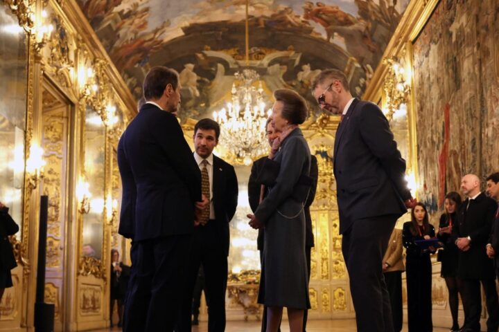 La principessa Anna a Milano: «Le Olimpiadi sono condivisione di talenti»