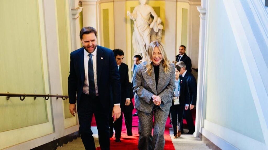 Meloni e Vance discutono l'Italia come osservatore nel "Board of Peace" per Gaza