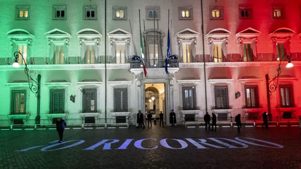 Meloni: "La nazione deve affrontare il dolore del passato senza paura"