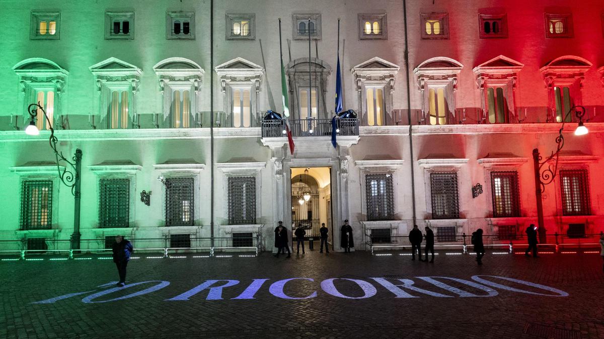 Meloni: "La nazione deve affrontare il dolore del passato senza paura"