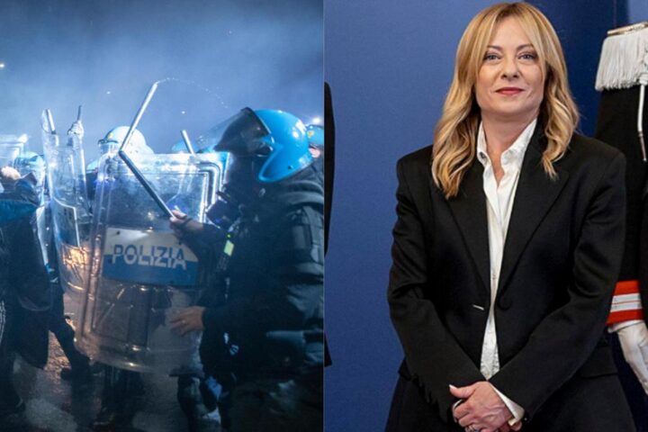 Meloni sui recenti scontri a Milano: "I manifestanti contro le Olimpiadi sono nemici dell'Italia"