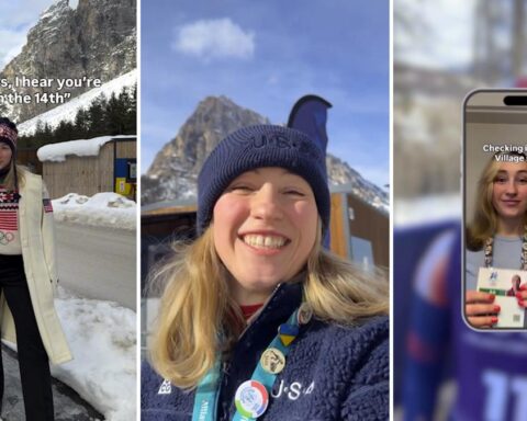 Sophia Kirkby lancia un casting social per San Valentino ai Giochi Olimpici di Milano Cortina 2026