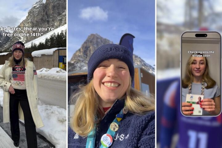 Sophia Kirkby lancia un casting social per San Valentino ai Giochi Olimpici di Milano Cortina 2026
