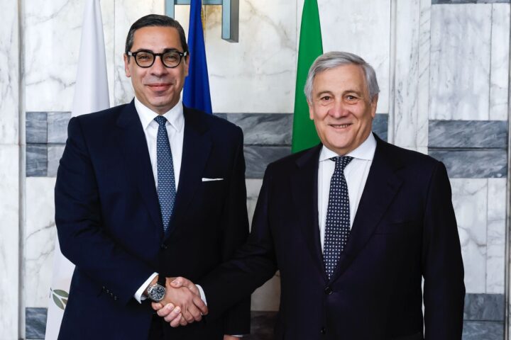 Tajani incontra il collega cipriota: forum per rafforzare la collaborazione economica tra Italia e Cipro