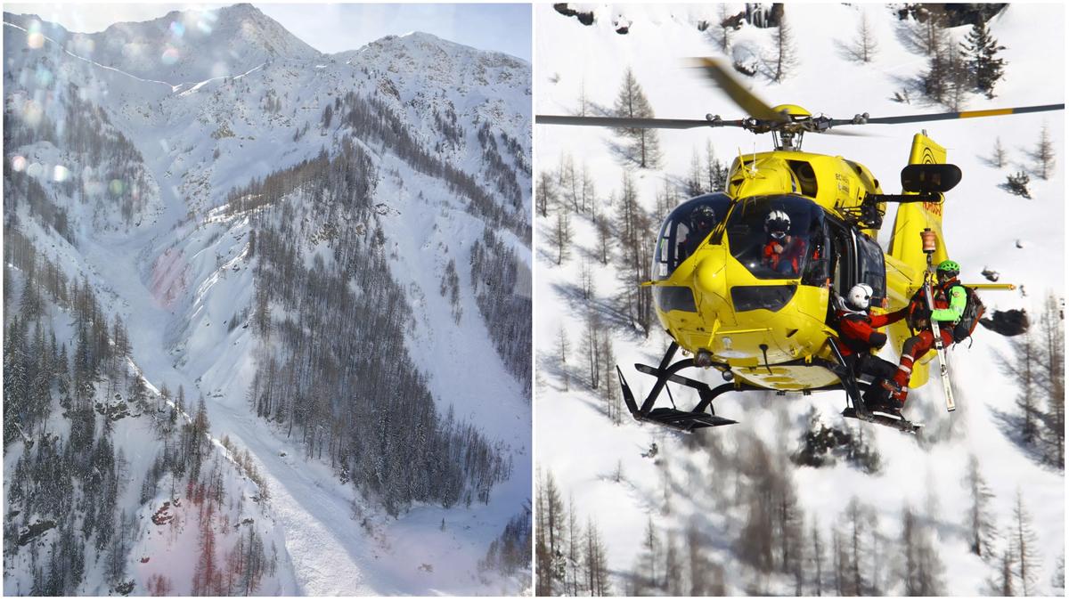 Valanga a Courmayeur, un morto e due feriti gravi: ricerche per dispersi in Val Veny
