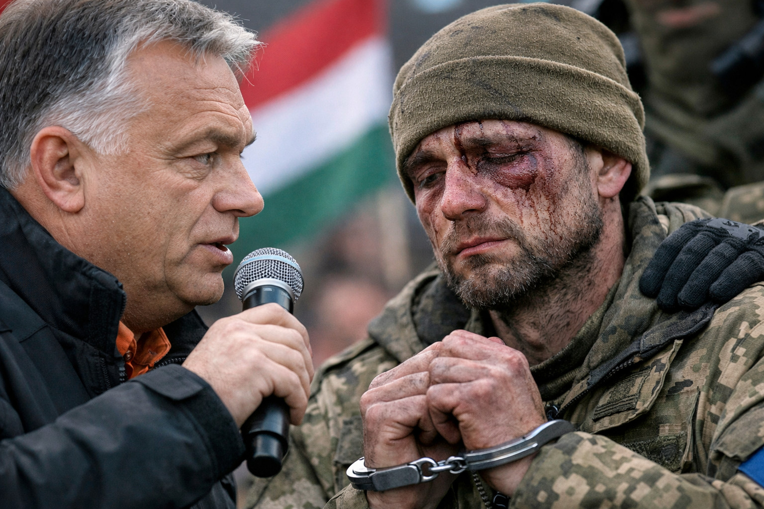 Ungheria, ombre del Cremlino sulla campagna elettorale: il prigioniero ucraino al comizio di Orbán