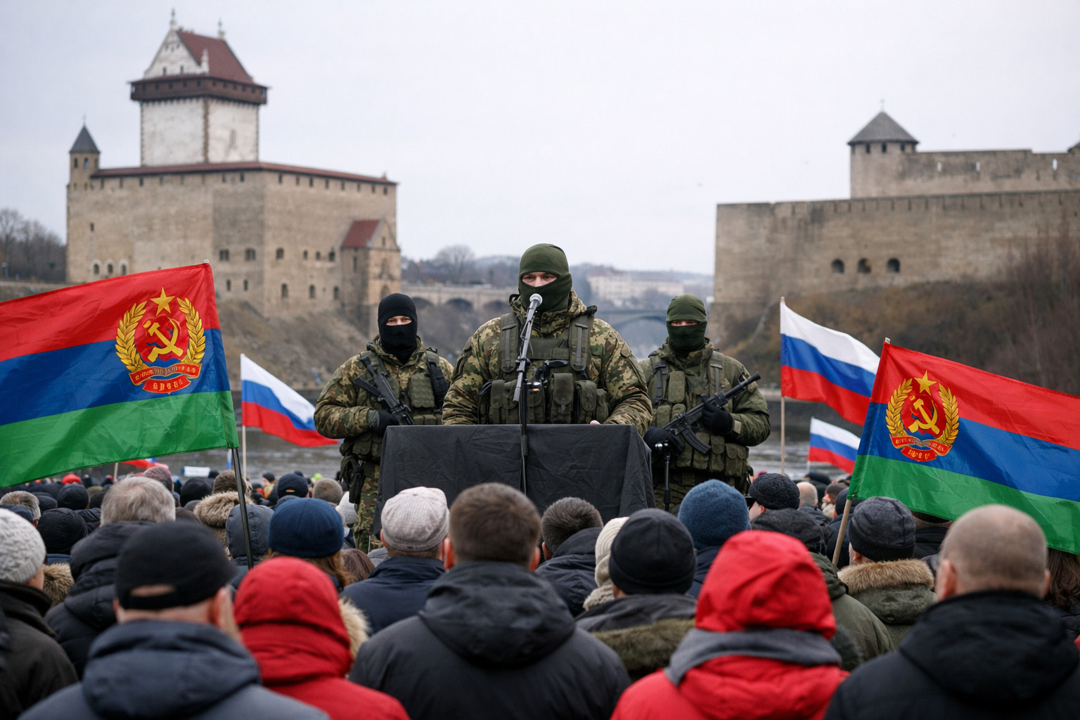 Mosca riaccende i fantasmi del separatismo in Estonia con la 'Repubblica Popolare di Narva'