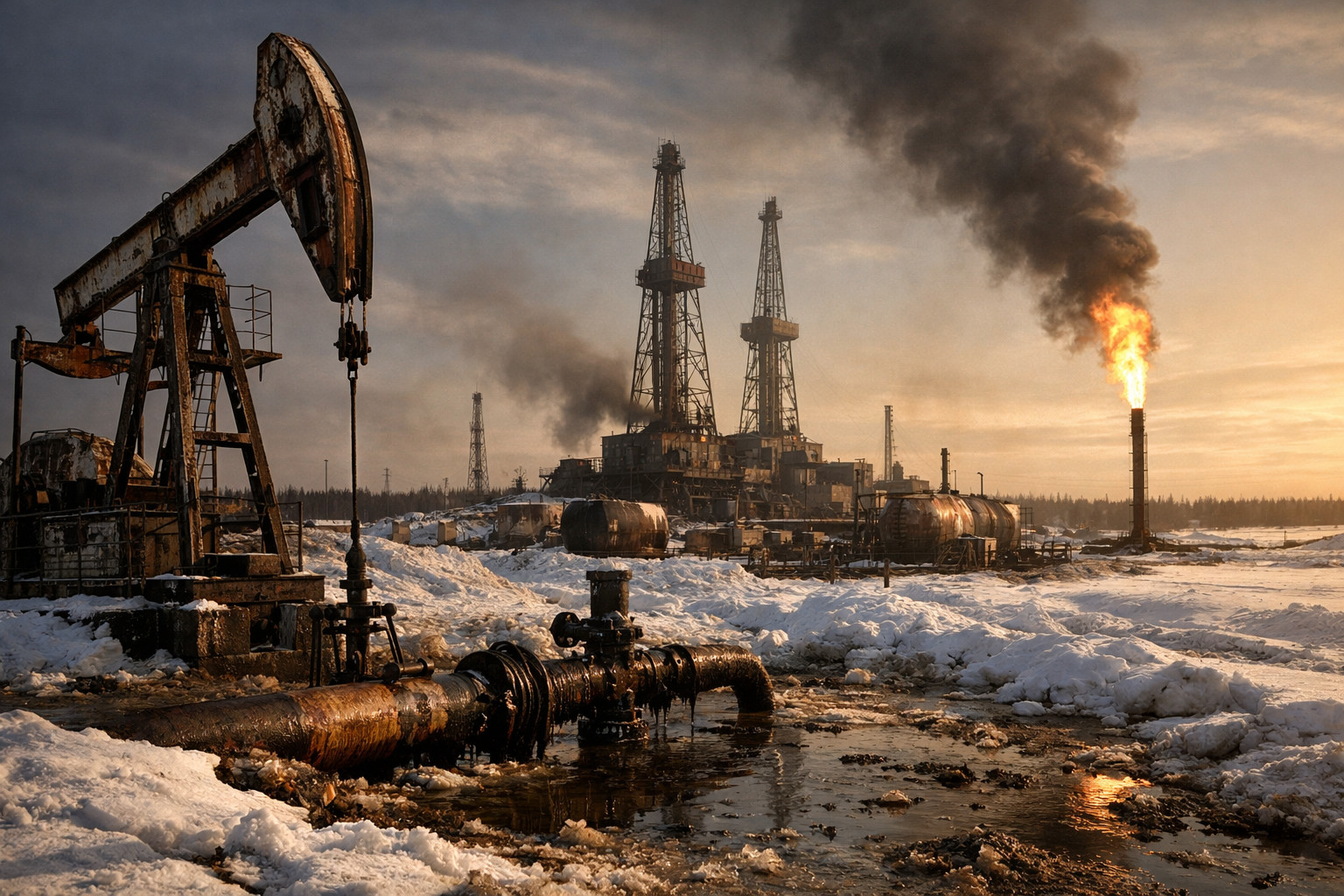 Crisi fisica del petrolio russo: il sistema al collasso entro la primavera 2026