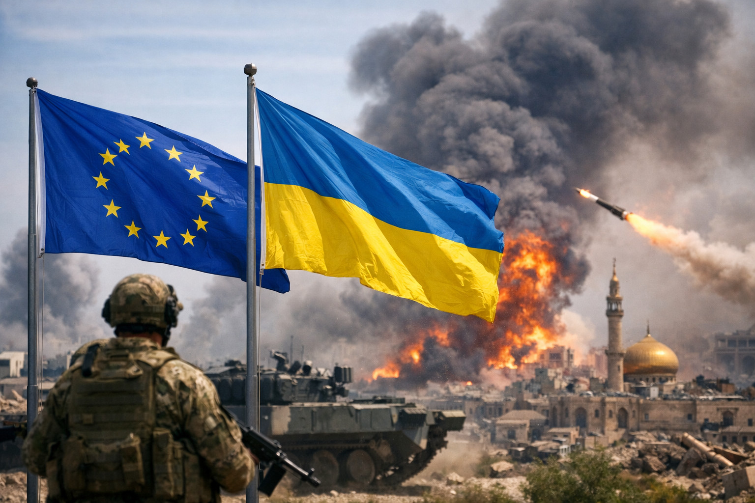 L'Europa deve resistere alla distrazione: il sostegno a Kiev resta prioritario nonostante l'escalation in Iran