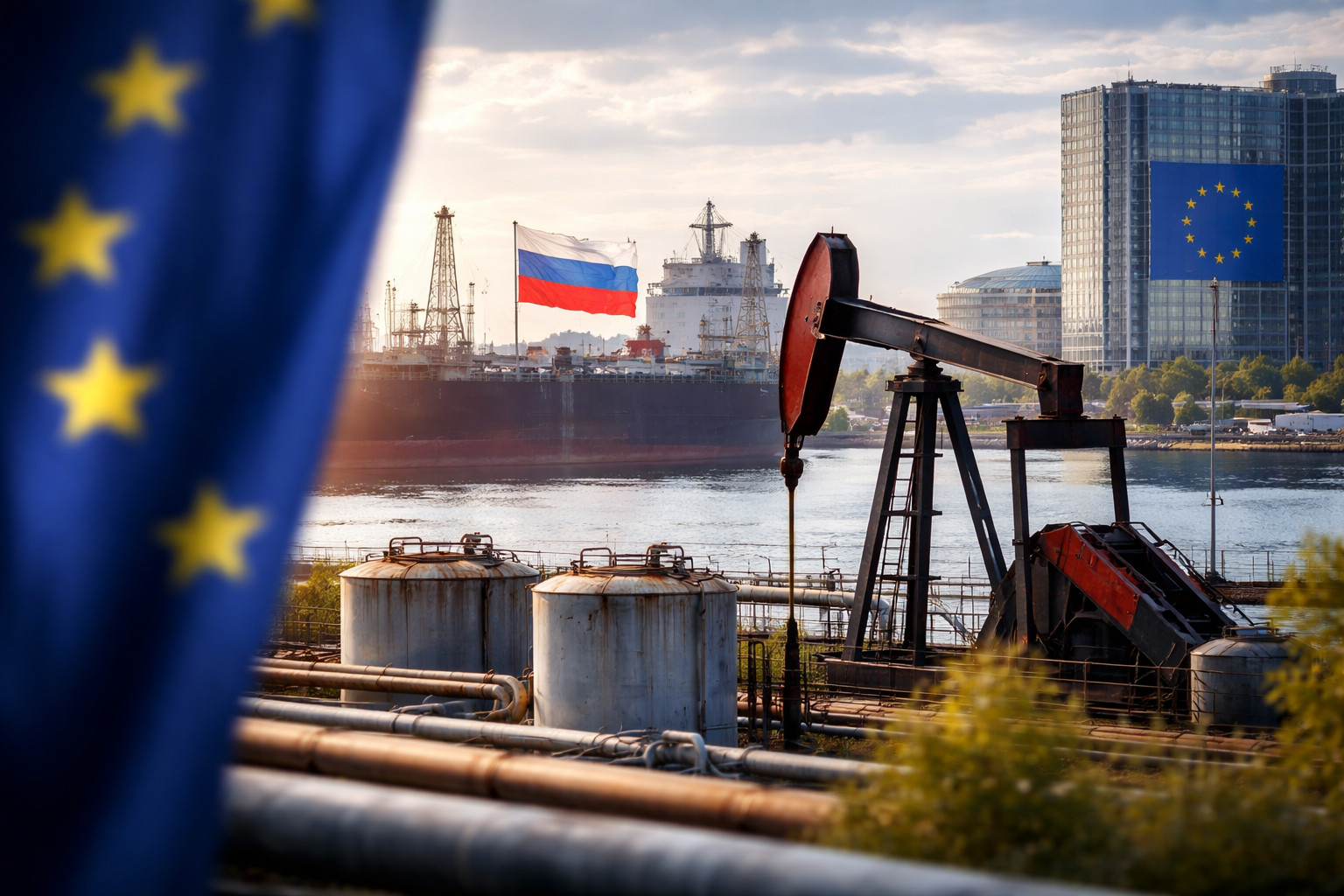 Crisi mediorientale riapre il dibattito europeo sul petrolio russo