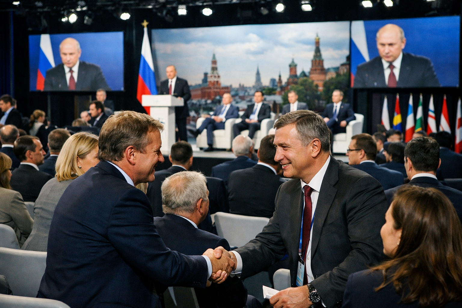 Aziende europee tornano in Russia nonostante le sanzioni, Mosca cerca legittimazione attraverso forum internazionali