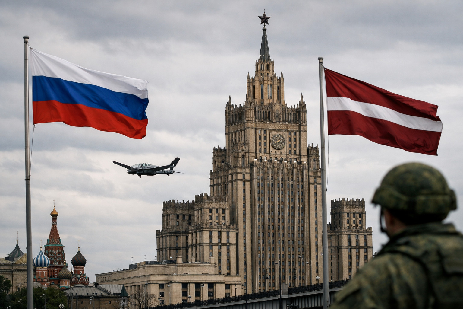 Mosca accusa la Lettonia di 'complicità' dopo l'incursione di un drone ucraino