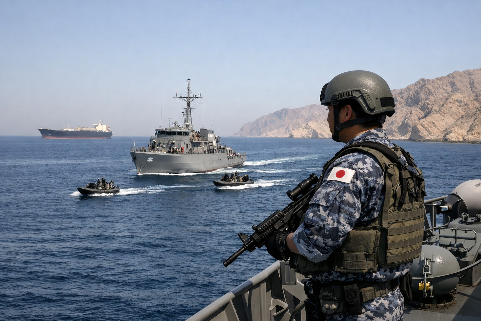 Tokyo pronta a schierare forze militari per lo sminamento dello Stretto di Hormuz