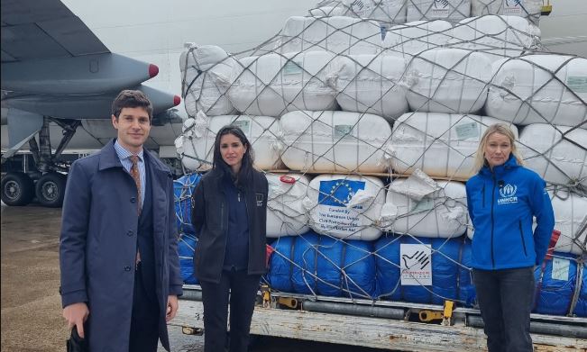 Atterrato a Beirut un volo umanitario dell'Italia per sostenere il Libano