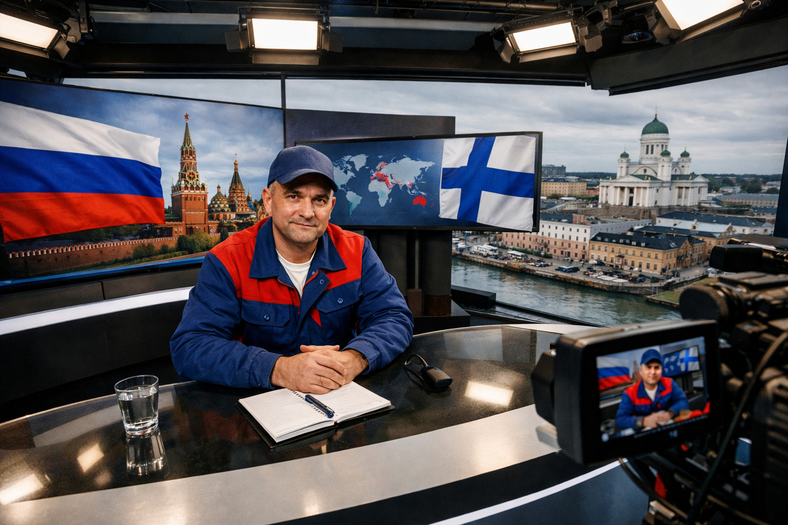 La maschera dell'esperto: un idraulico albanese diventa il volto della propaganda russa in Finlandia