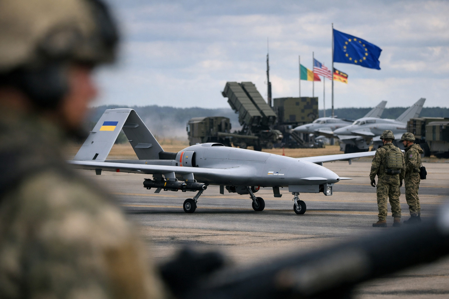 Droni ucraini potenziano la difesa europea mentre la Russia affronta crisi interne