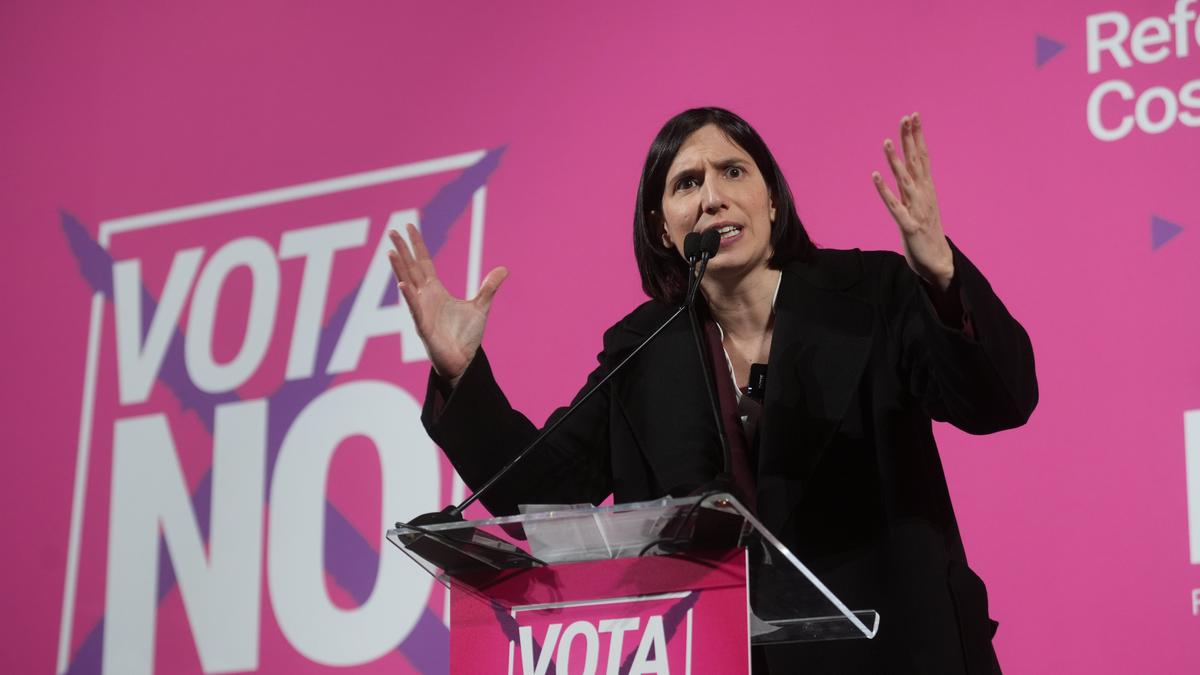 Elly Schlein avverte: "Votare No per proteggere la Costituzione e fermare il premierato"