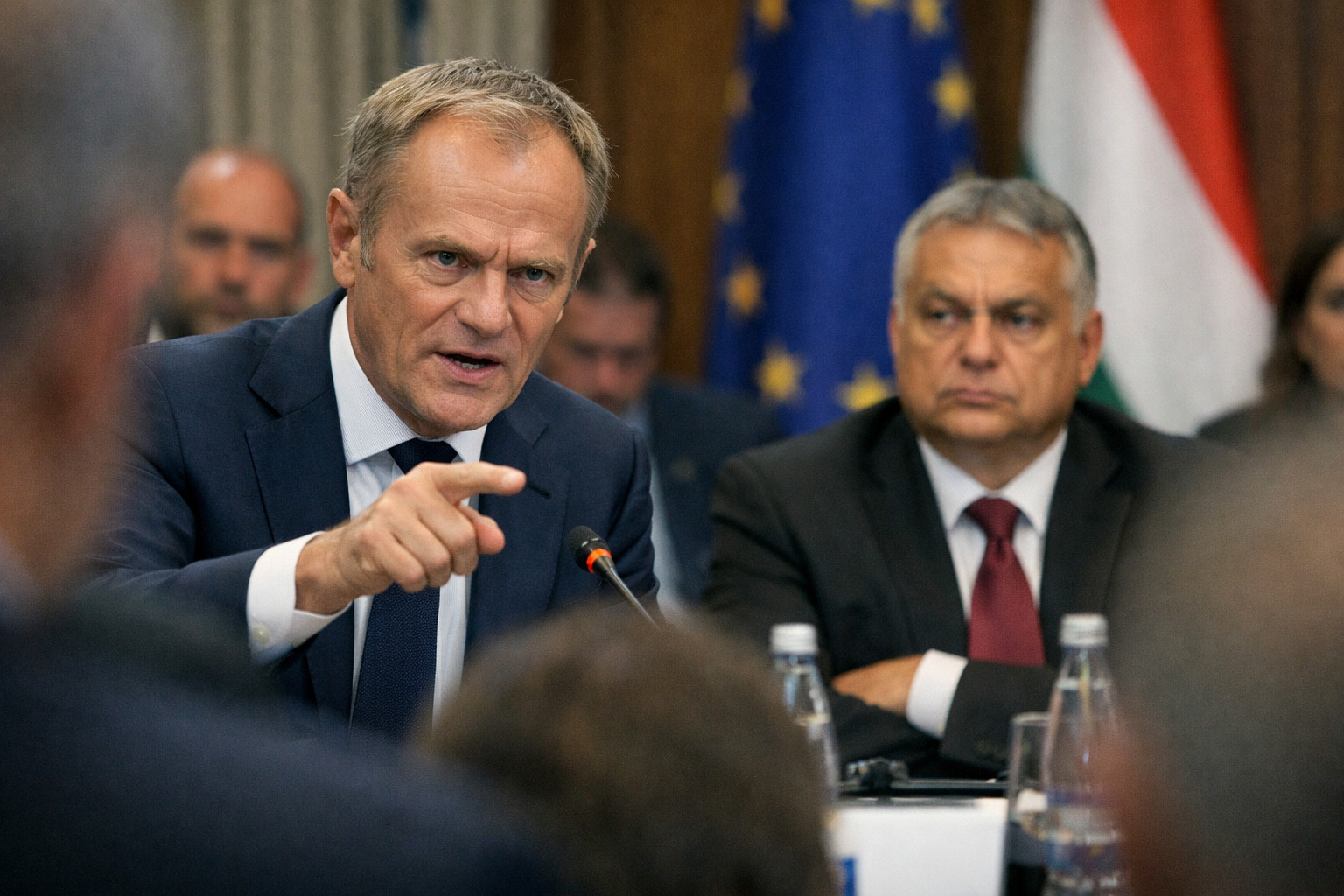 Tusk attacca frontalmente Orbán: 'L'Ungheria è in Europa, ma il suo governo ha abbandonato i nostri valori'