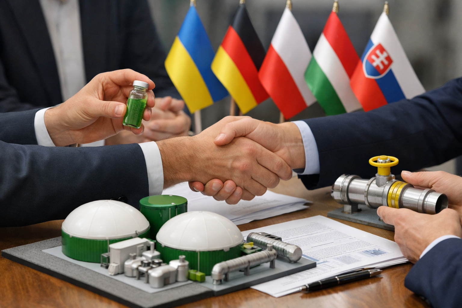 L'Ucraina esporta biometano in Germania, Polonia, Ungheria e Slovacchia: nasce un nuovo corridoio energetico