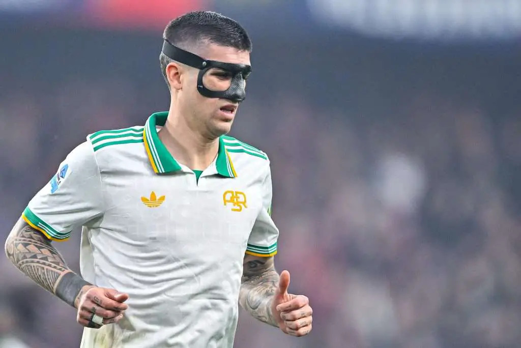 Gianluca Mancini in dubbio per il playoff del Mondiale dell'Italia dopo infortunio con la Roma