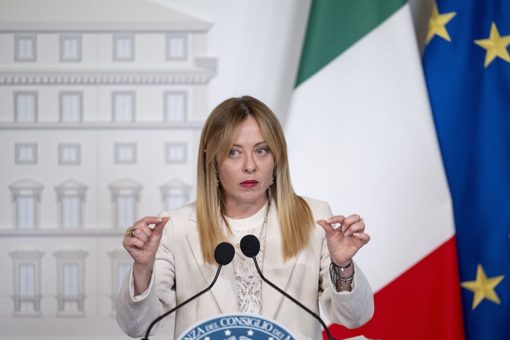 Giorgia Meloni: «Non siamo in guerra e non vogliamo entrarci»