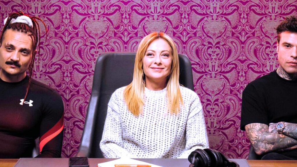 Giorgia Meloni si rivolge a Fedez per coinvolgere i giovani nel referendum sulla giustizia